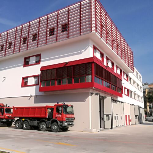 ANCONA – NEW FIRE-FIGHTERS HEADQUARTERS