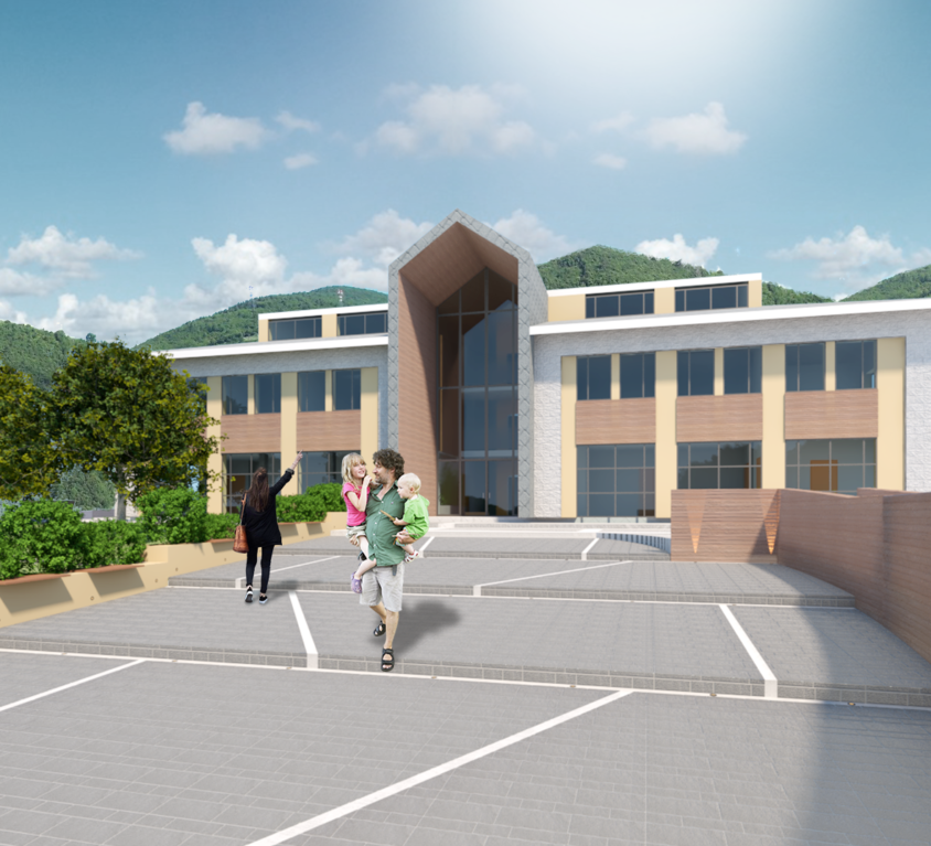 Visso – Ricostruzione scuola Capuzi con parziale riconversione a sede municipale